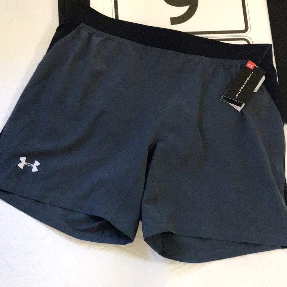 NWT Under Armour Speedpocket Swyft Shorts